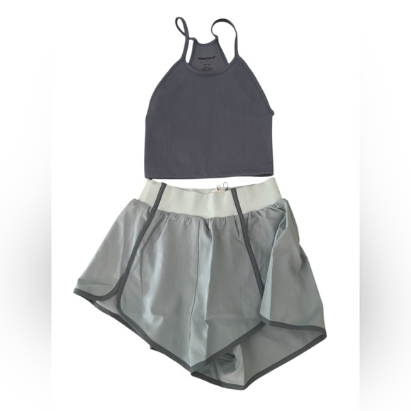 For Love  And Lemons Running Shorts Active High Rise NWT - Picture 3 of 4